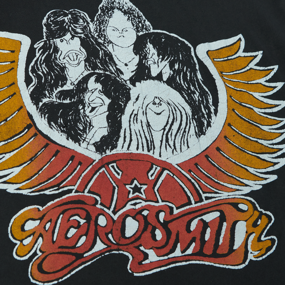 Aerosmith Madeworn Drawing maglietta cotone unisex