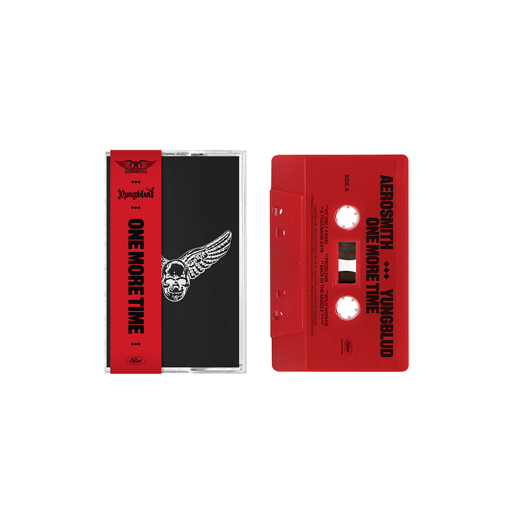 Aerosmith Yungblud One More Time musicassetta rosso nera