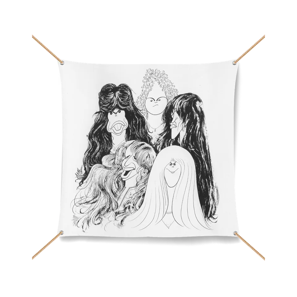 Aerosmith Draw the Line AERO-123 bandiera parete 61 cm