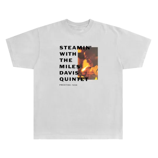 Original Jazz Classics Steamin Miles Davis t-shirt cotone