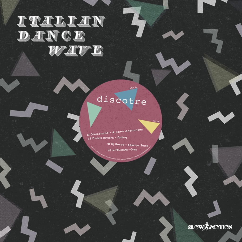 Slow Motion Italian Dance Wave Disco Tre vinile compilation