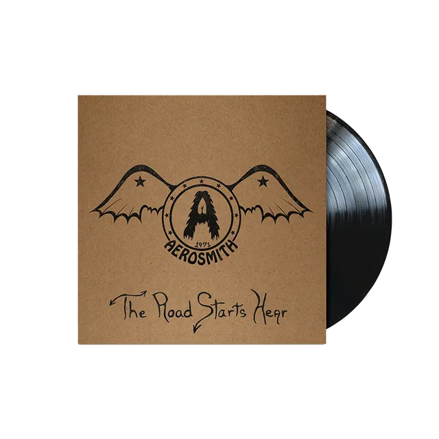 Aerosmith 1971 The Road Starts Hear Vinile LP Prova Boston