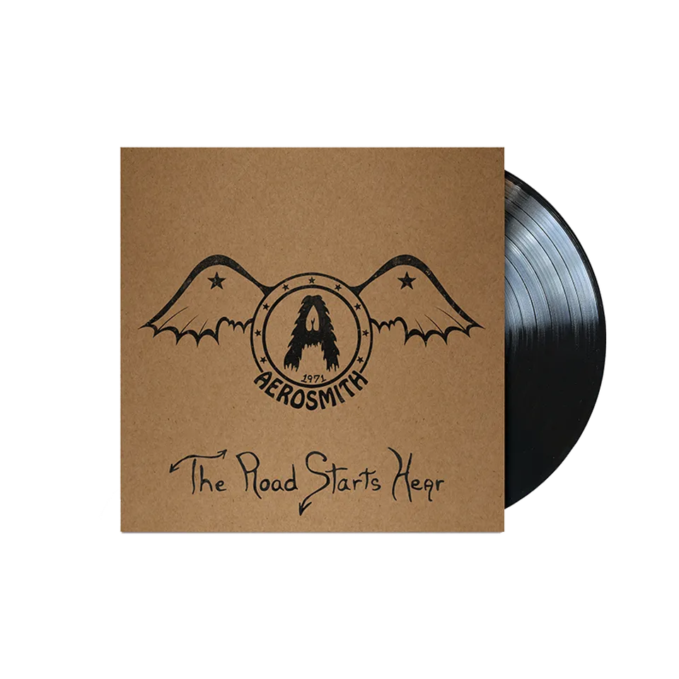 Aerosmith 1971 The Road Starts Hear Vinile LP Prova Boston