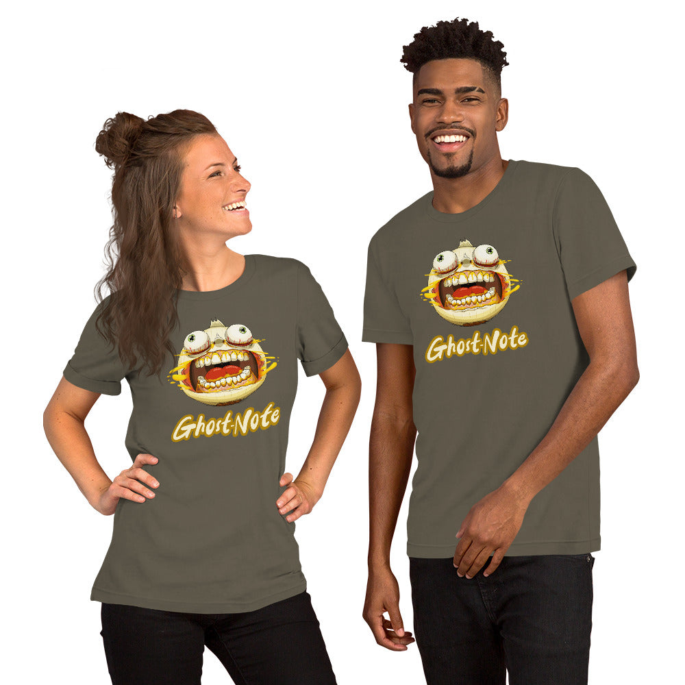 Mack Avenue Ghost-Note Mustard n’Onions maglietta unisex cotone