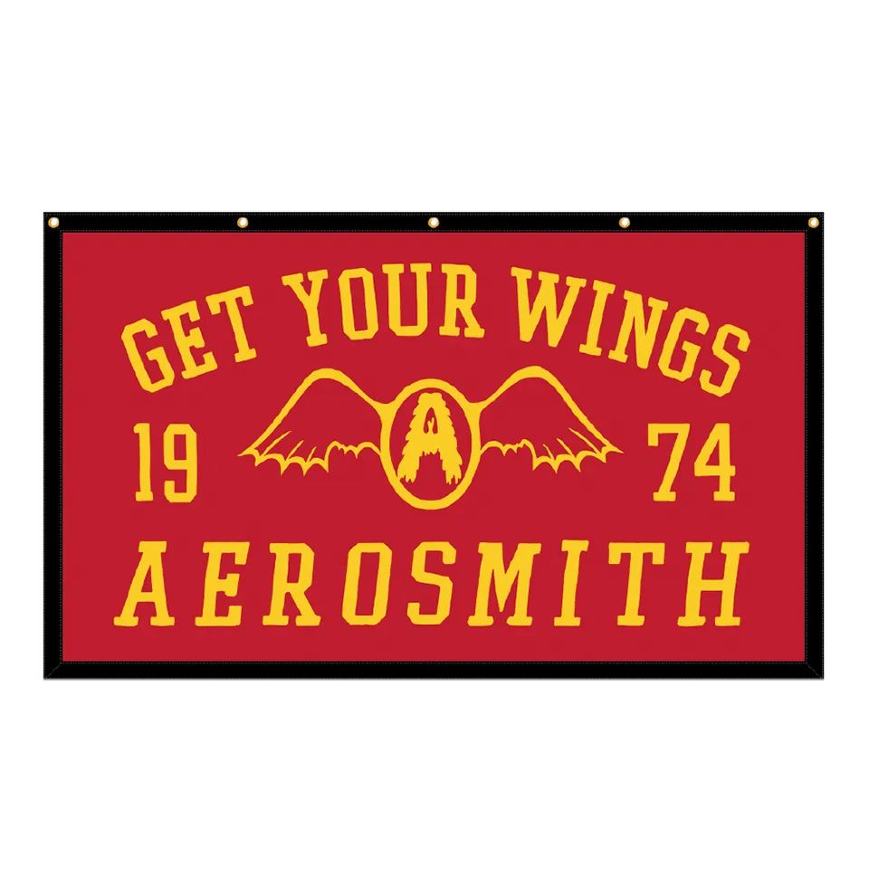 Aerosmith Get Your Wings stendardo in feltro 36x60