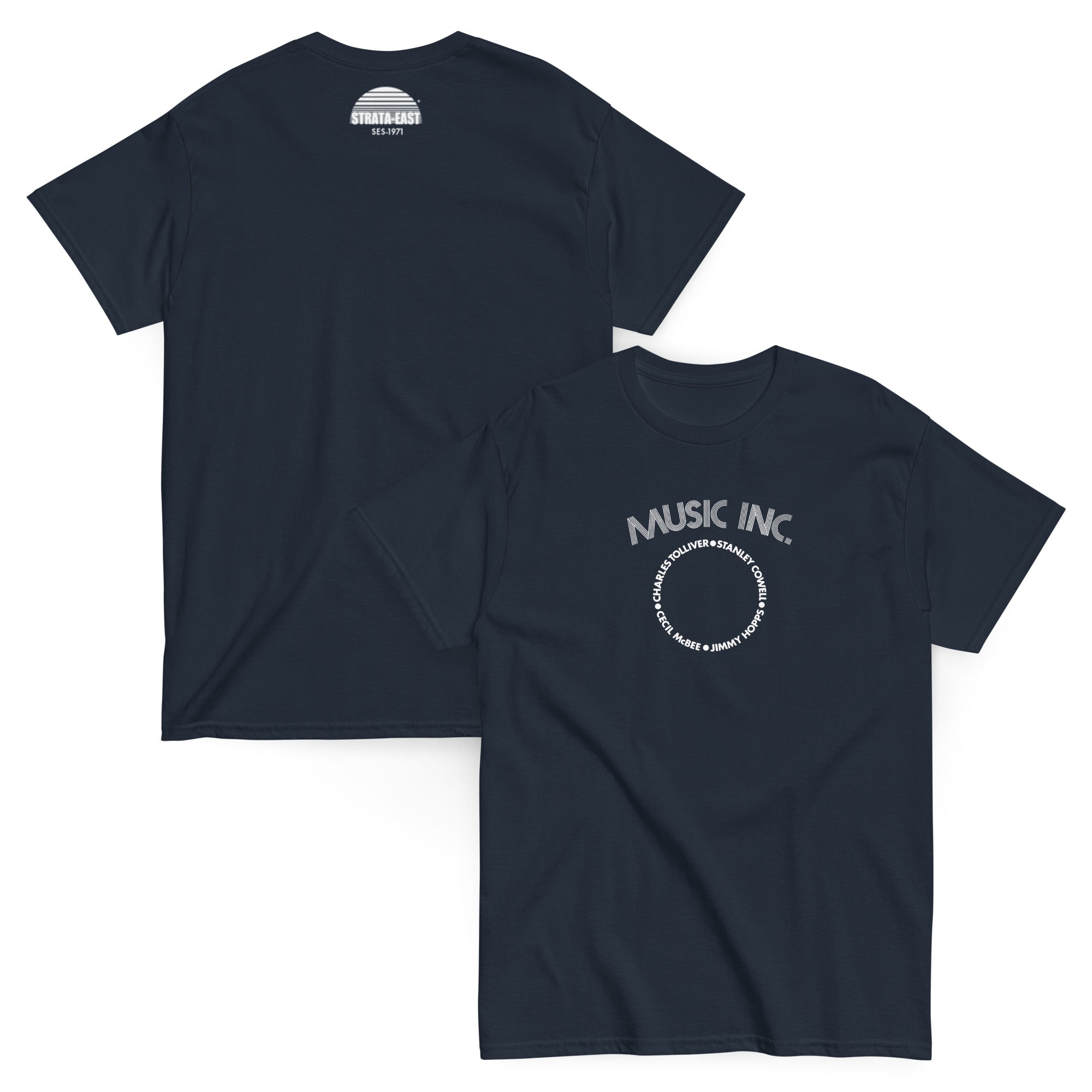 Strata-East Music Inc Maglietta cotone nera