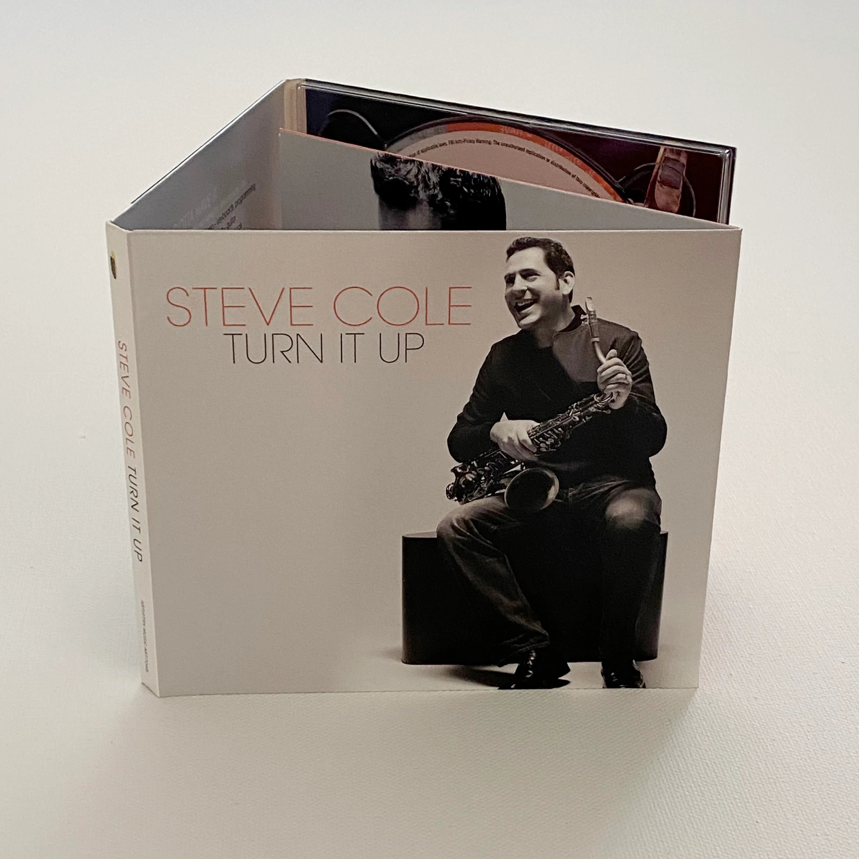 Mack Avenue Steve Cole Turn It Up CD smooth jazz