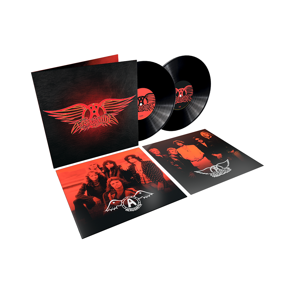 Aerosmith Greatest Hits doppio LP nero edizione limitata numerata