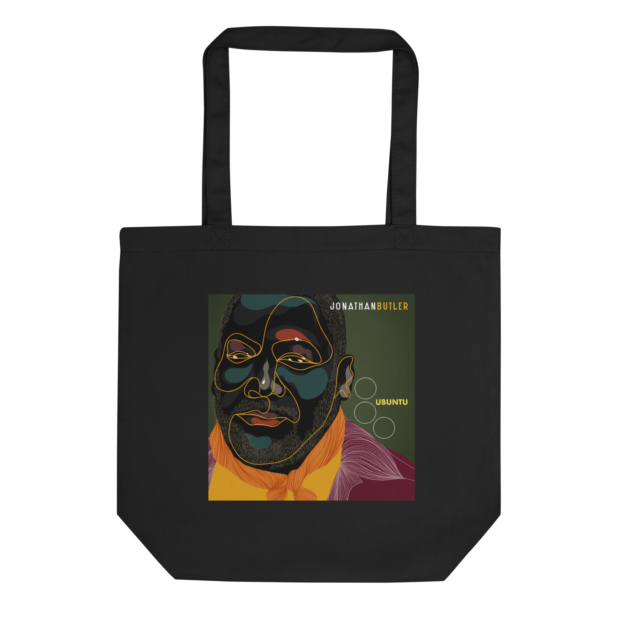 Mack Avenue Jonathan Butler Ubuntu tote bag nera cotone bio