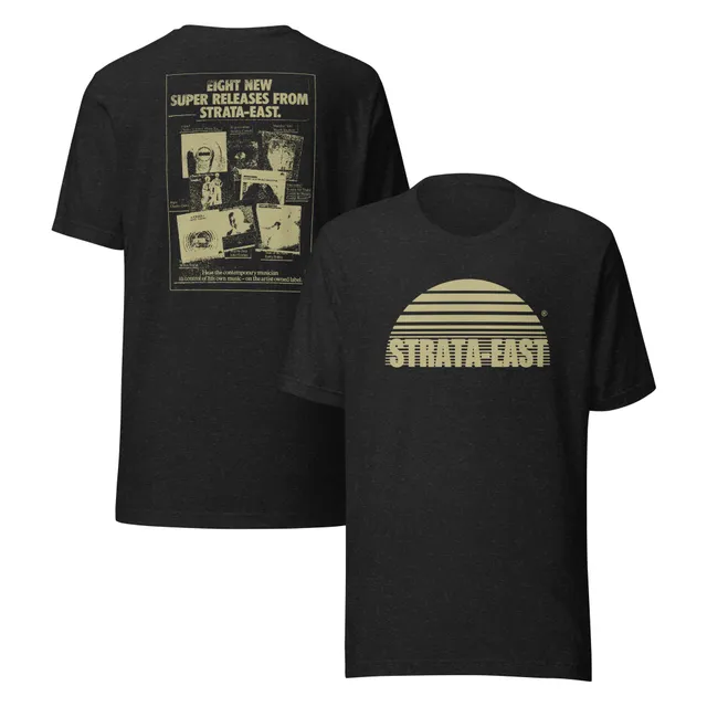 Strata-East Logo Vintage T-shirt cotone unisex