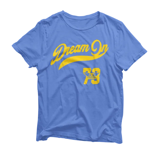 Aerosmith Dream On Legacy maglietta blu vintage