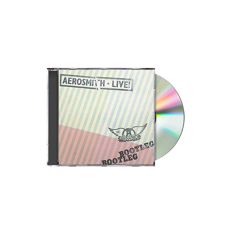 Aerosmith Live Bootleg CD doppio live 1978