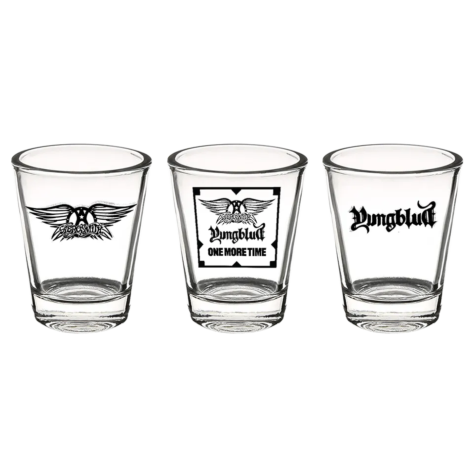 Aerosmith One More Time set 3 bicchierini shot 2oz