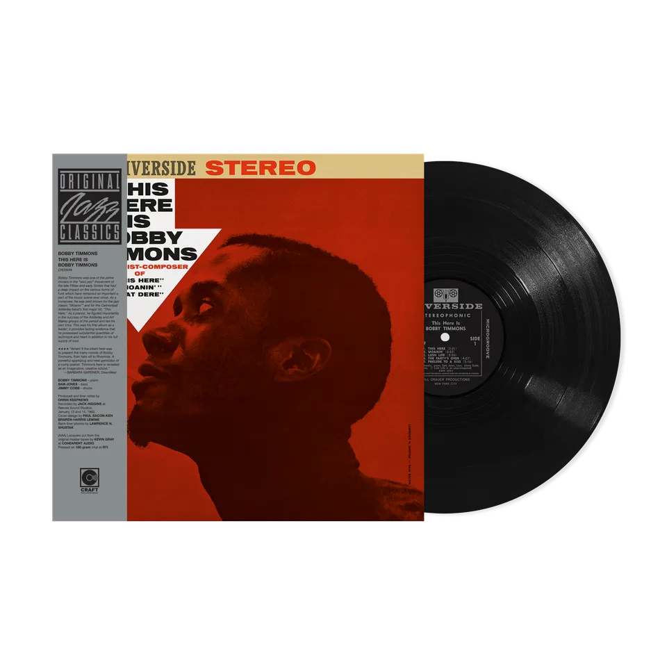 Original Jazz Classics Series This Here Is Bobby Timmons LP 180g