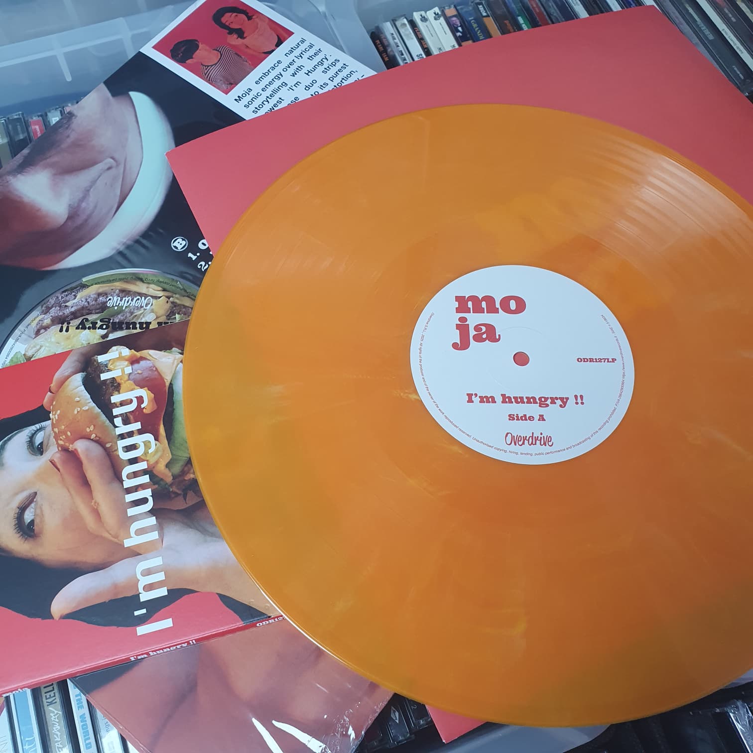 Overdrive Records I’m hungry !! vinile LP edizione originale