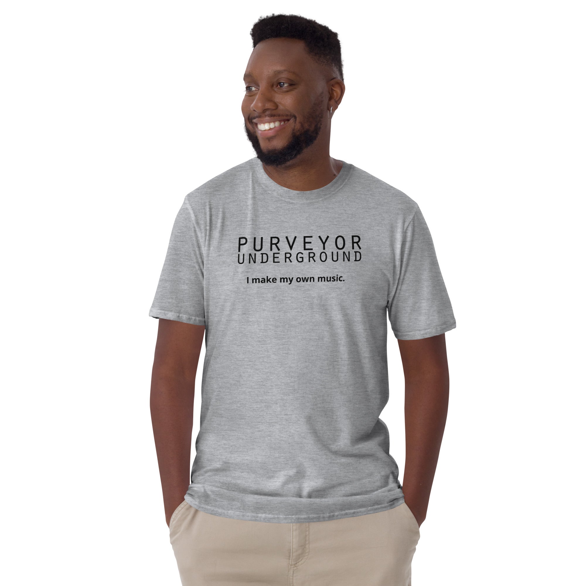 Purveyor Underground I Make My Own Music t-shirt cotone