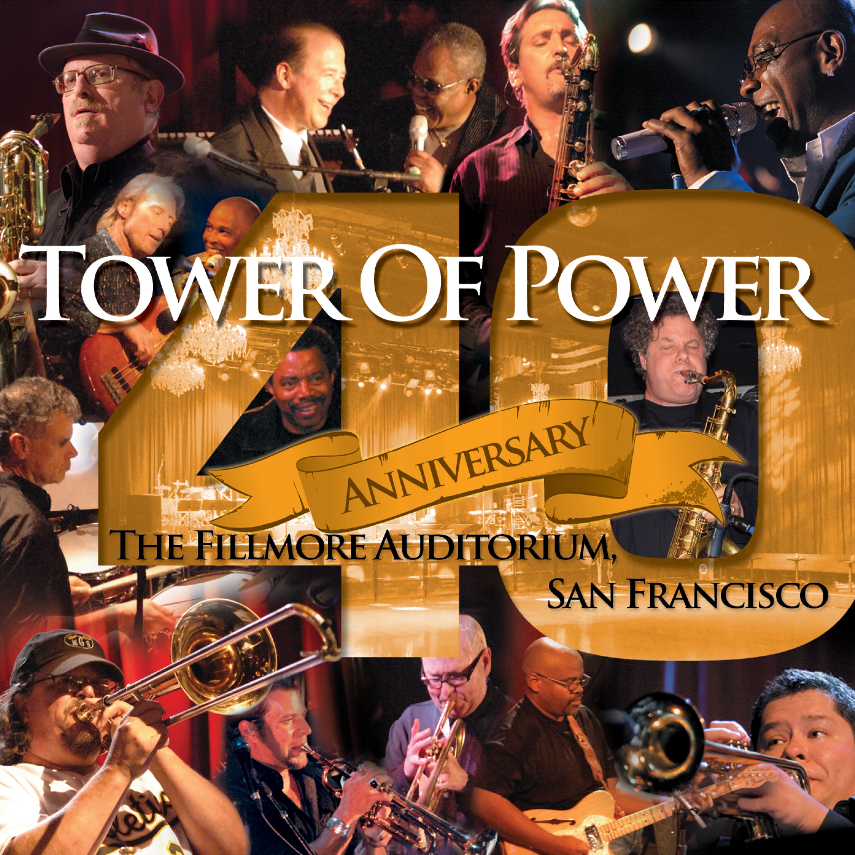 Tower of Power 40th Anniversary 2 CD + DVD live Fillmore