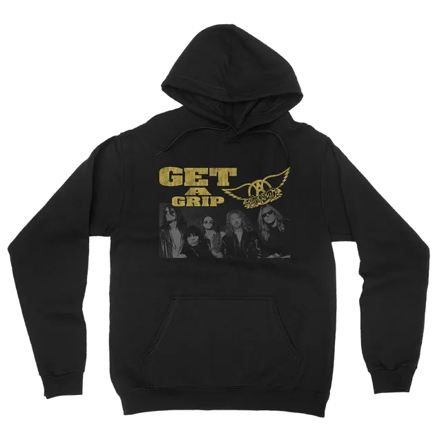 Aerosmith Get A Grip felpa cappuccio nera
