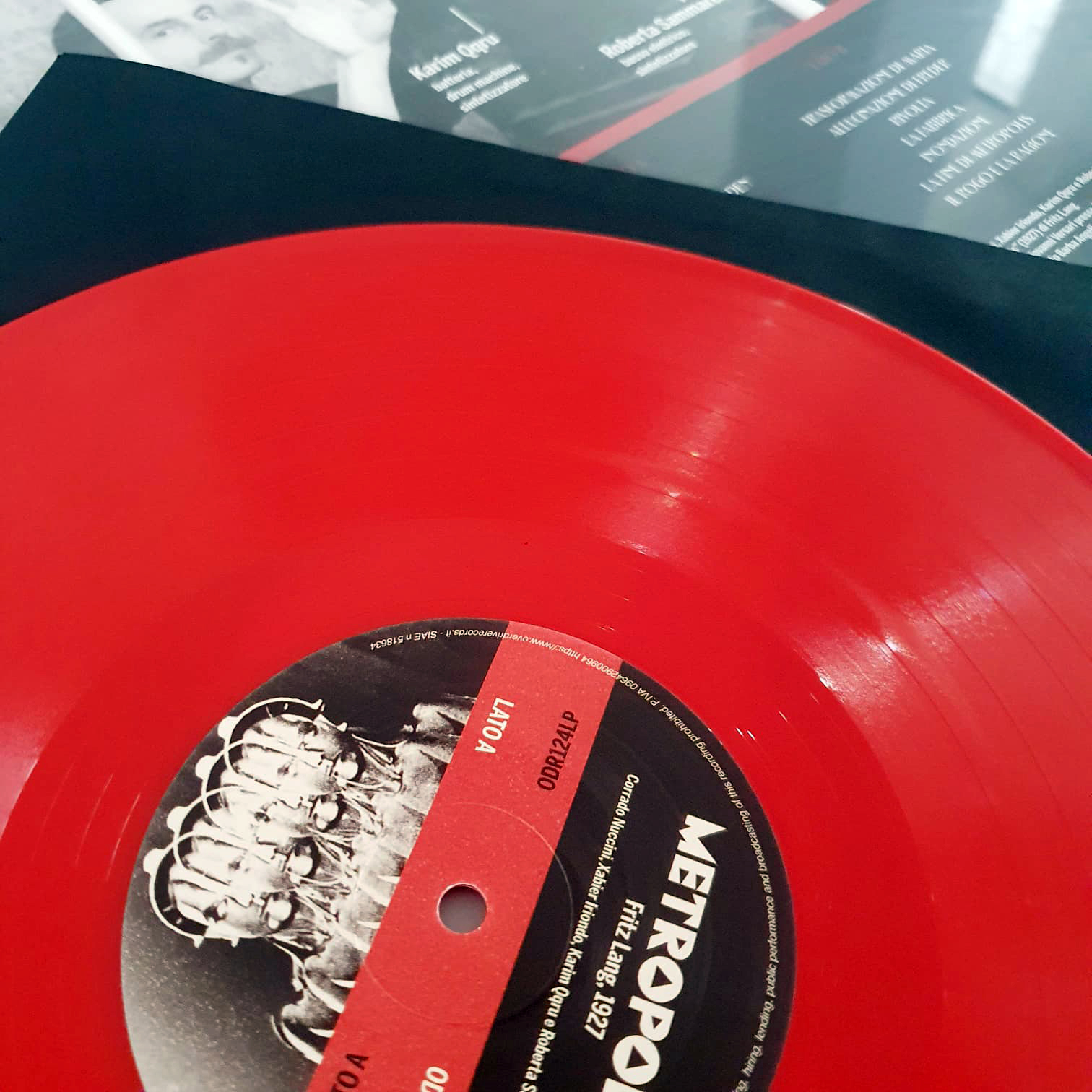 Overdrive Records Metropolis vinile LP