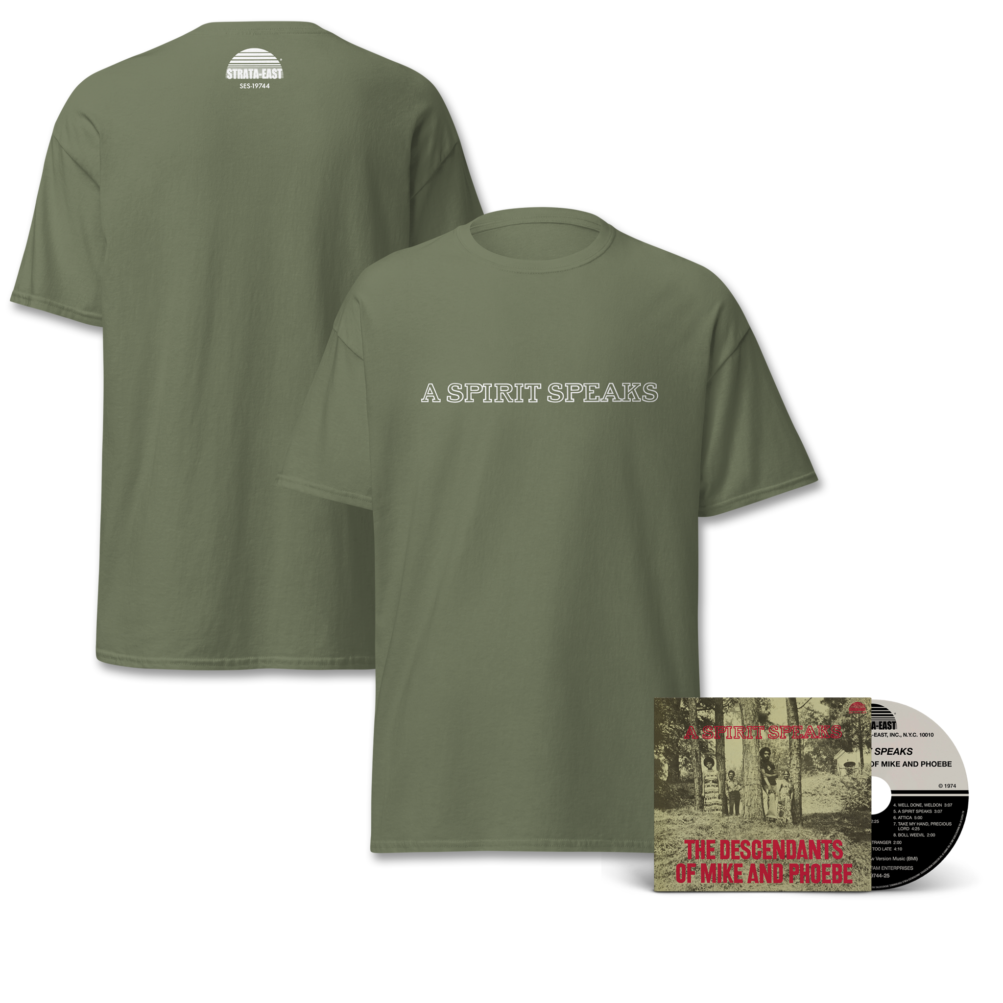 Mack Avenue A Spirit Speaks bundle CD + maglietta cotone
