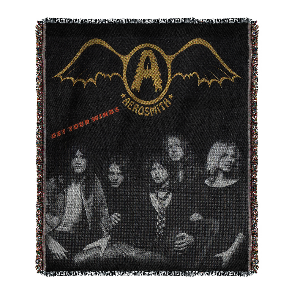 Aerosmith Get Your Wings coperta cotone 127x152