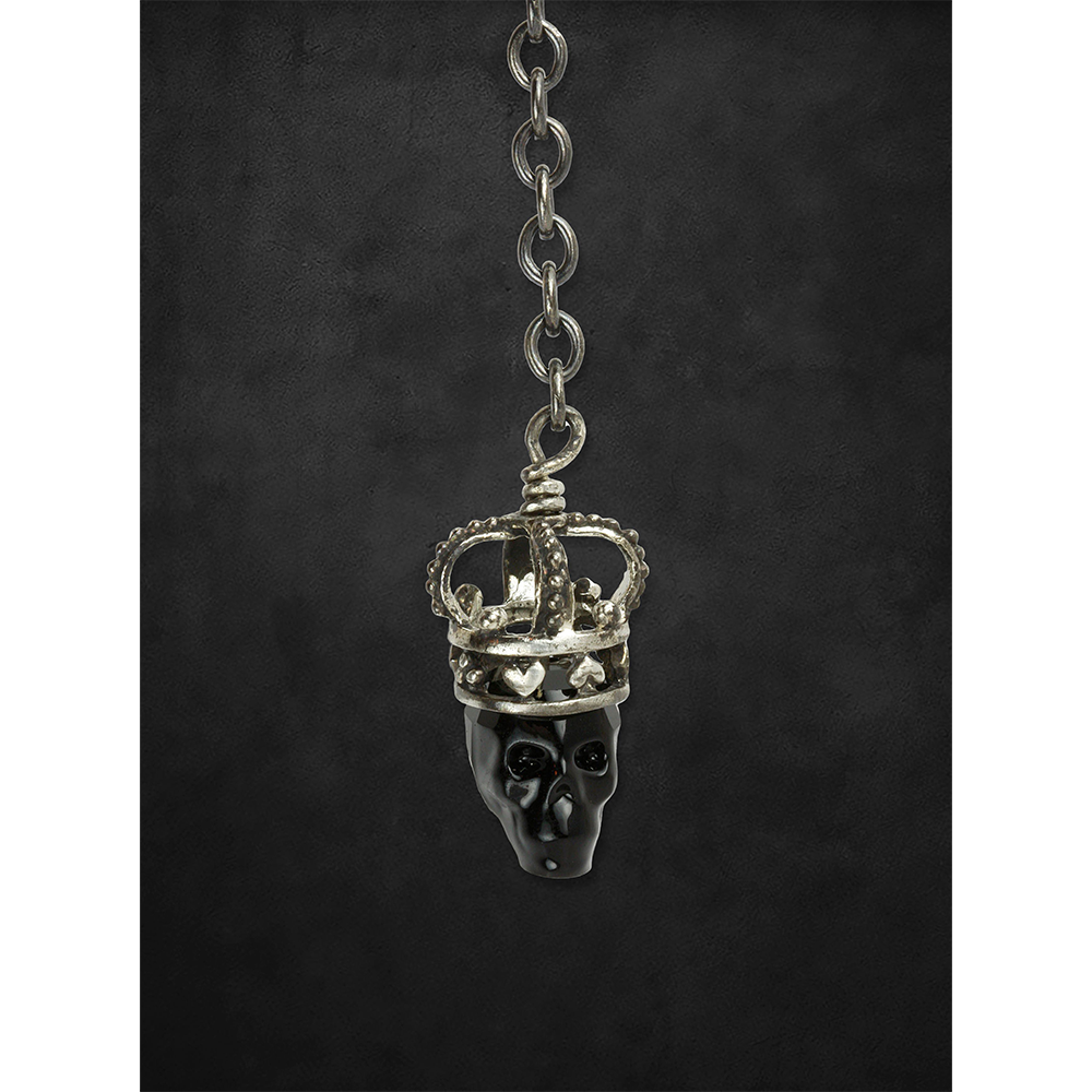 Aerosmith Deuces Are Wild collana argento teschio