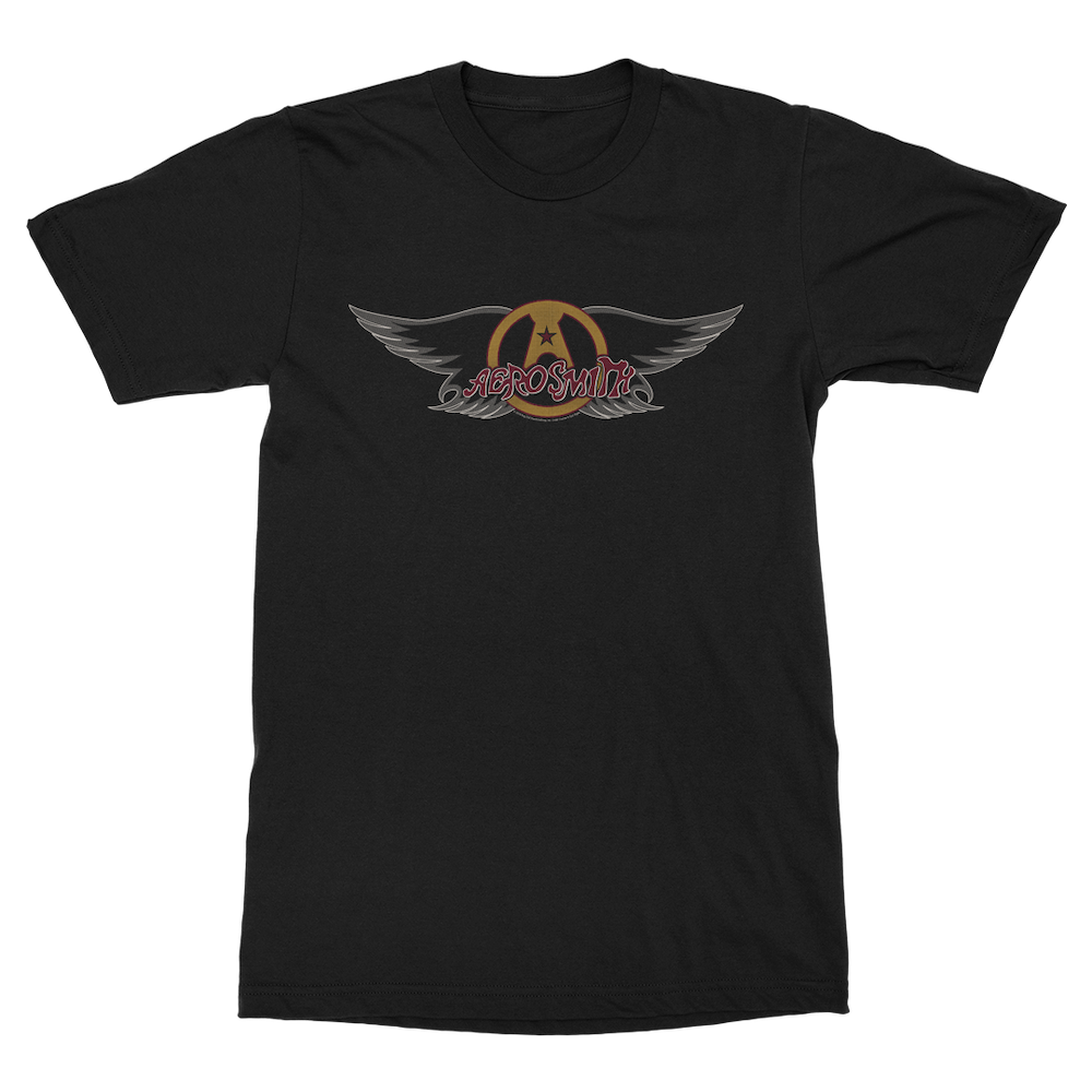 Aerosmith Vintage Wings maglietta nera unisex
