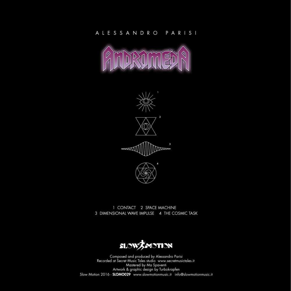 Slow Motion Alessandro Parisi Andromeda vinile 12" 2017