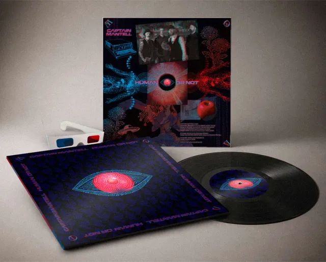 Overdrive Records HUMAN OR NOT vinile LP edizione originale