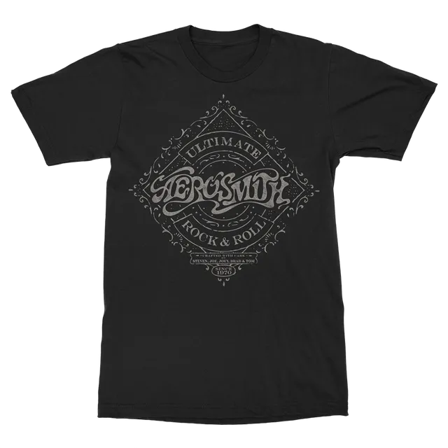 Aerosmith Ultimate maglietta nera unisex
