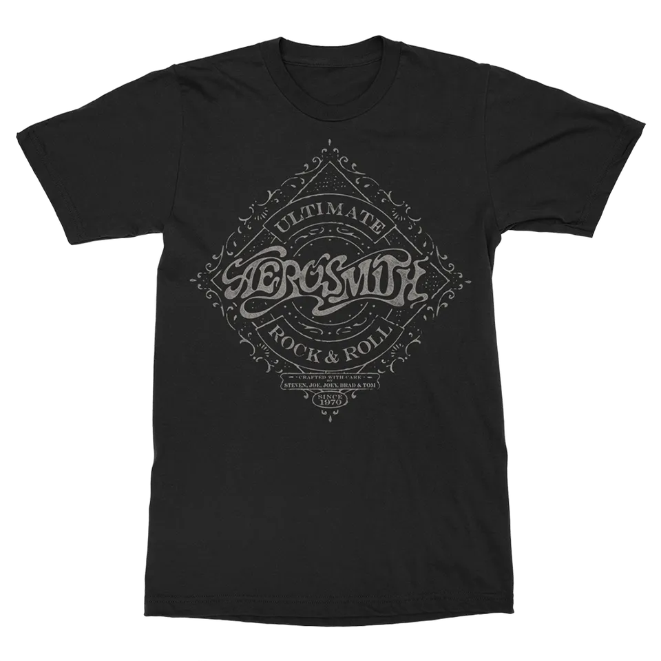 Aerosmith Ultimate maglietta nera unisex