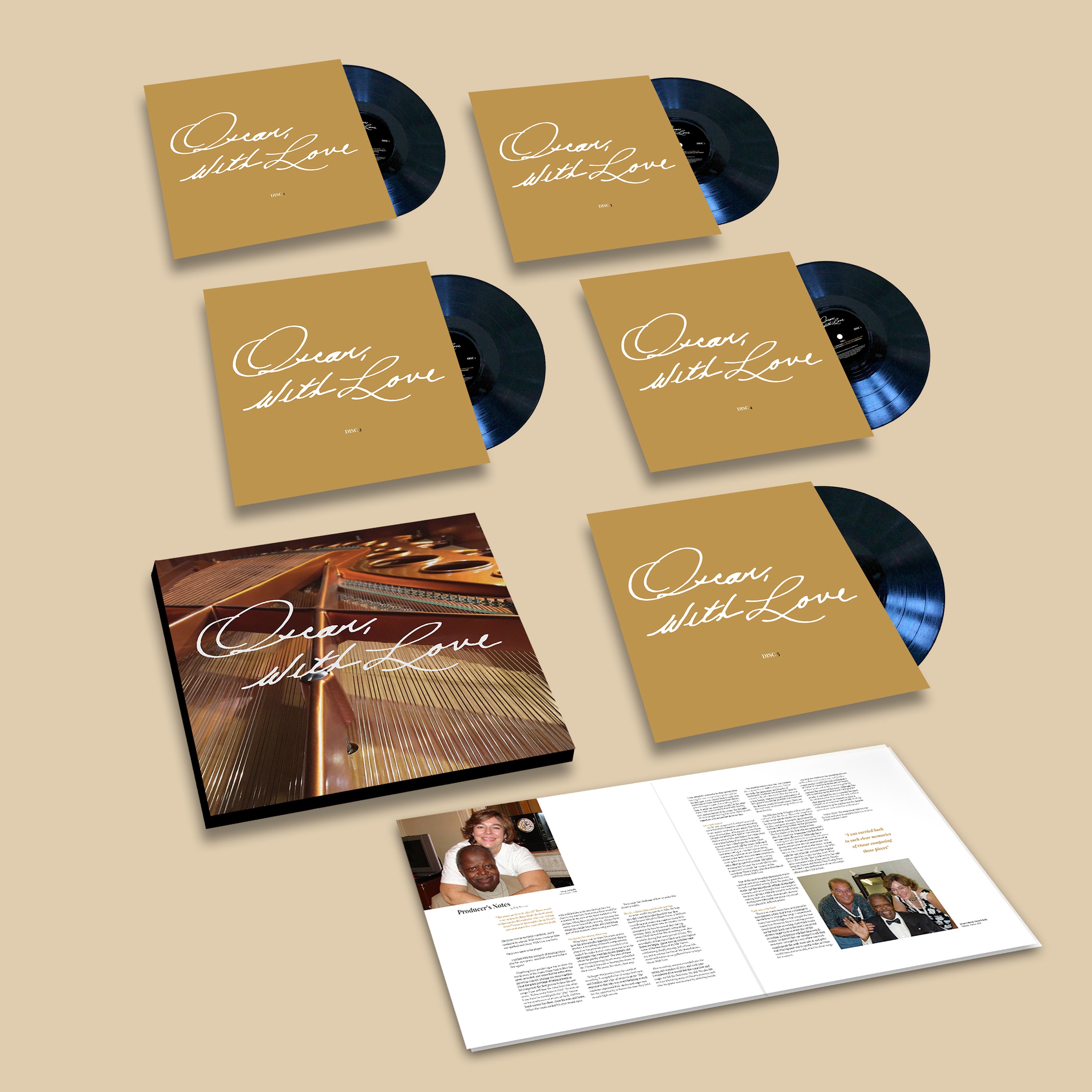 Mack Avenue Oscar Peterson With Love cofanetto 3 CD piano