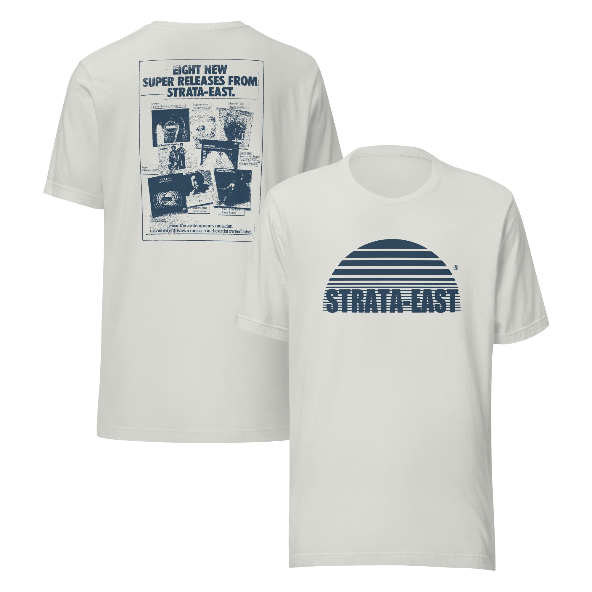 Strata-East Logo Vintage T-shirt cotone unisex