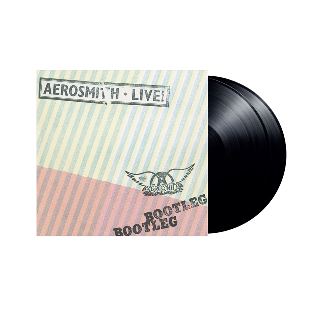 Aerosmith Live! Bootleg doppio LP vinile live 1978
