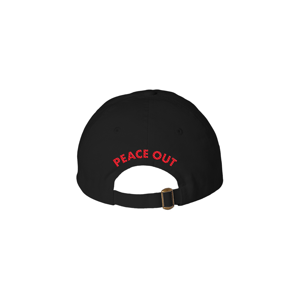 Aerosmith Peace Out cappello dad hat nero