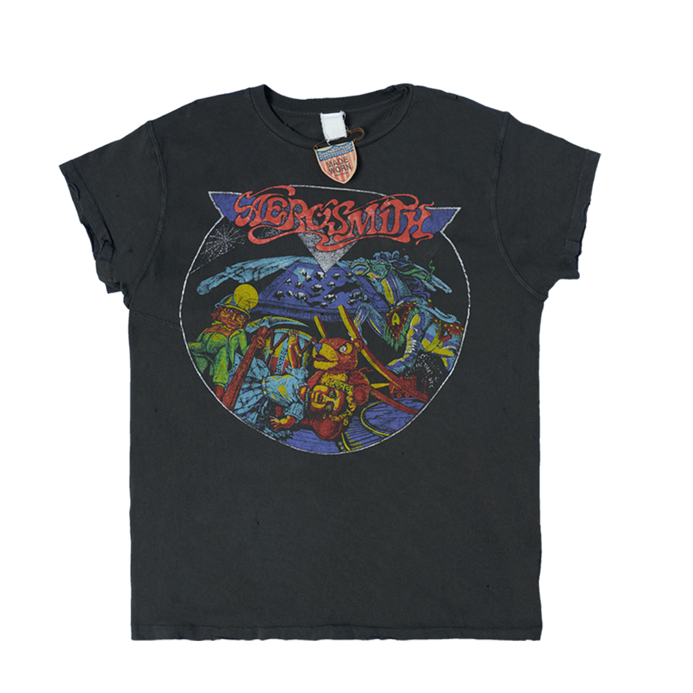 Aerosmith Toys in the Attic maglietta Space cotone