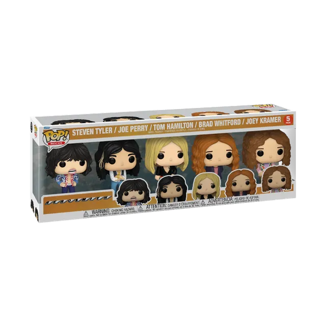 Aerosmith Funko Pop! Rocks 5PK figure vinile 5 pezzi