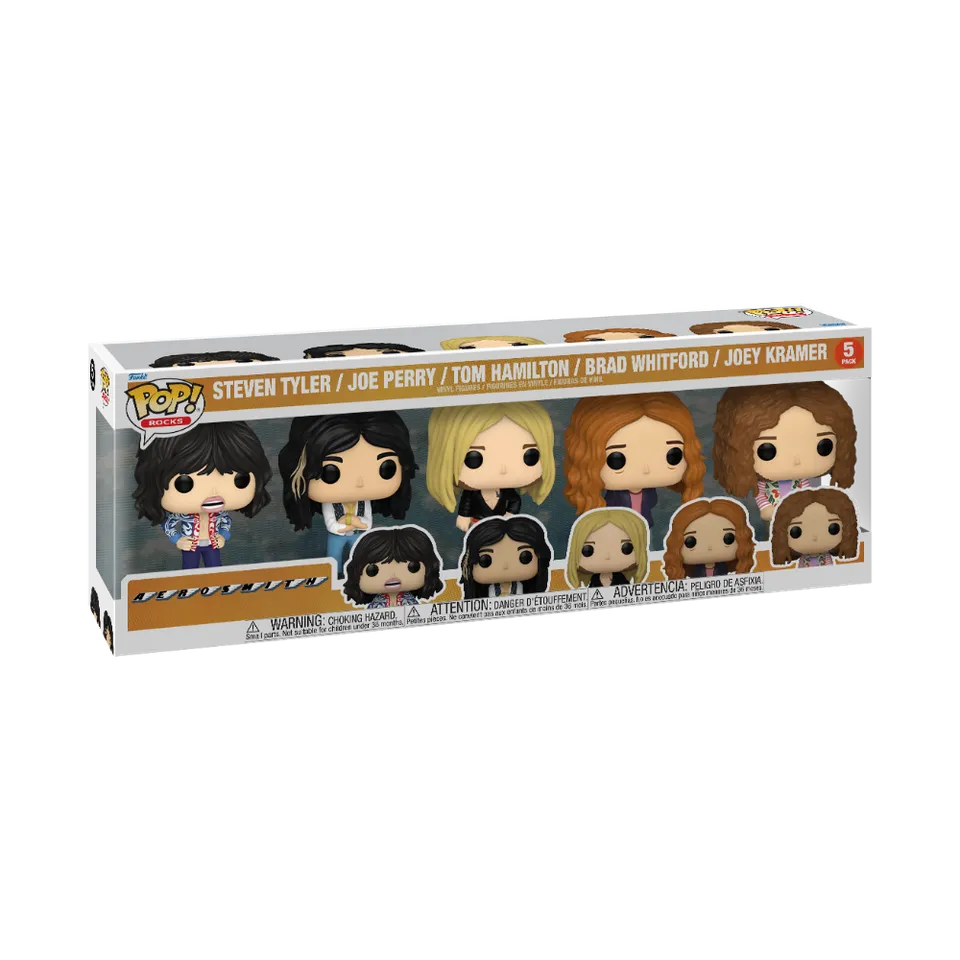 Aerosmith Funko Pop! Rocks 5PK figure vinile 5 pezzi