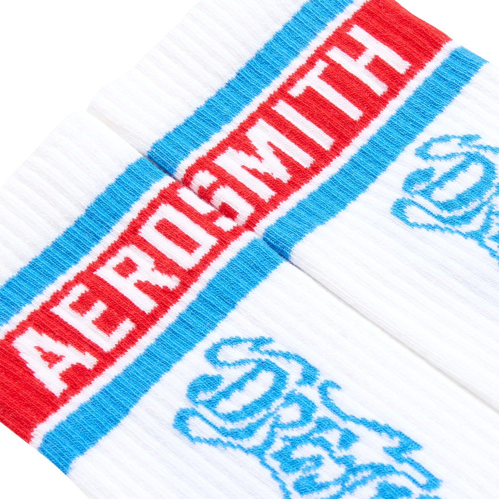 Aerosmith Dream On calzini bianchi cotone