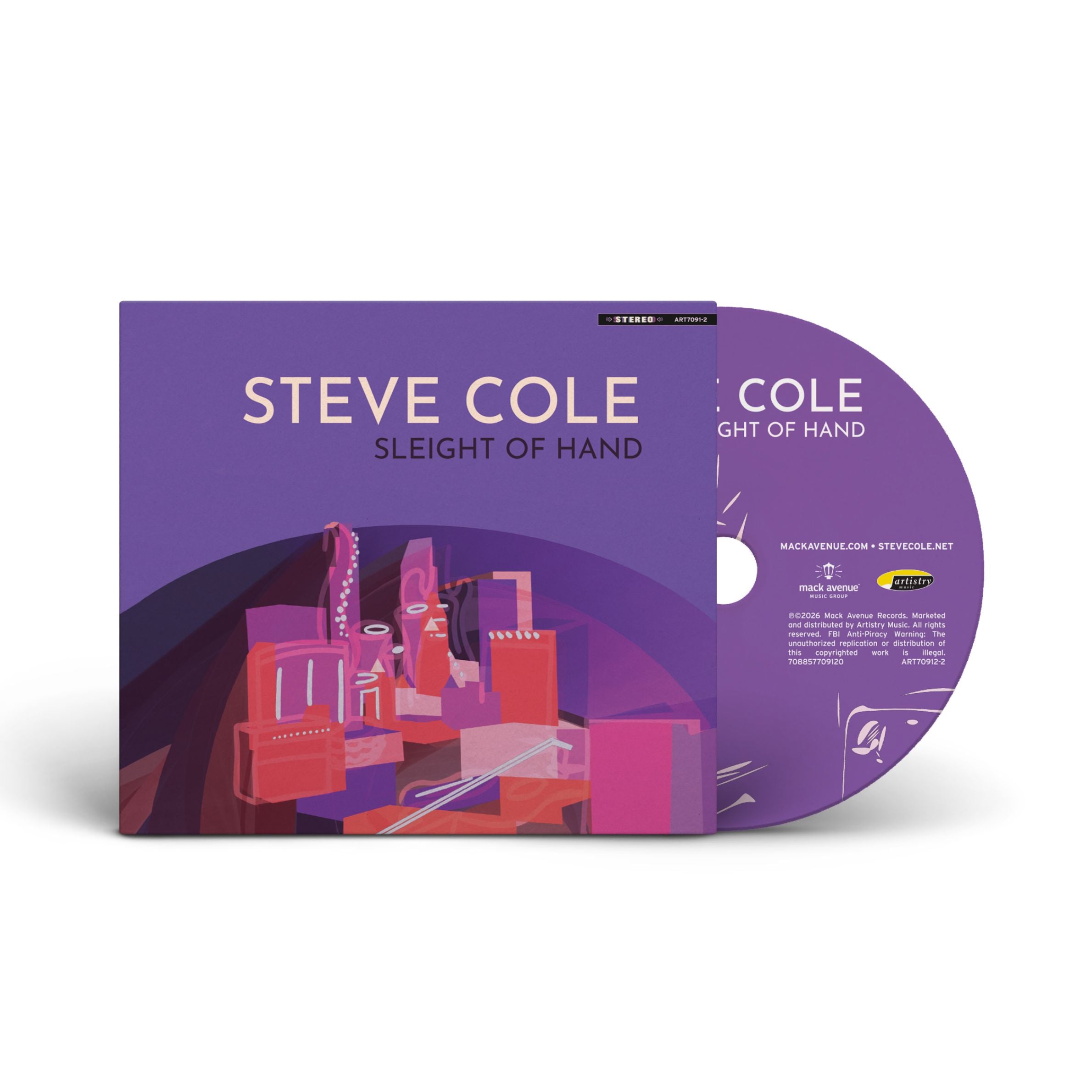 Mack Avenue Steve Cole Sleight of Hand CD