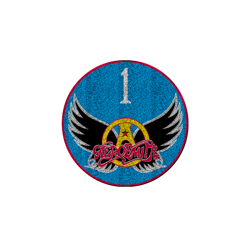 Aerosmith anni 80 set 3 toppe termoadesive