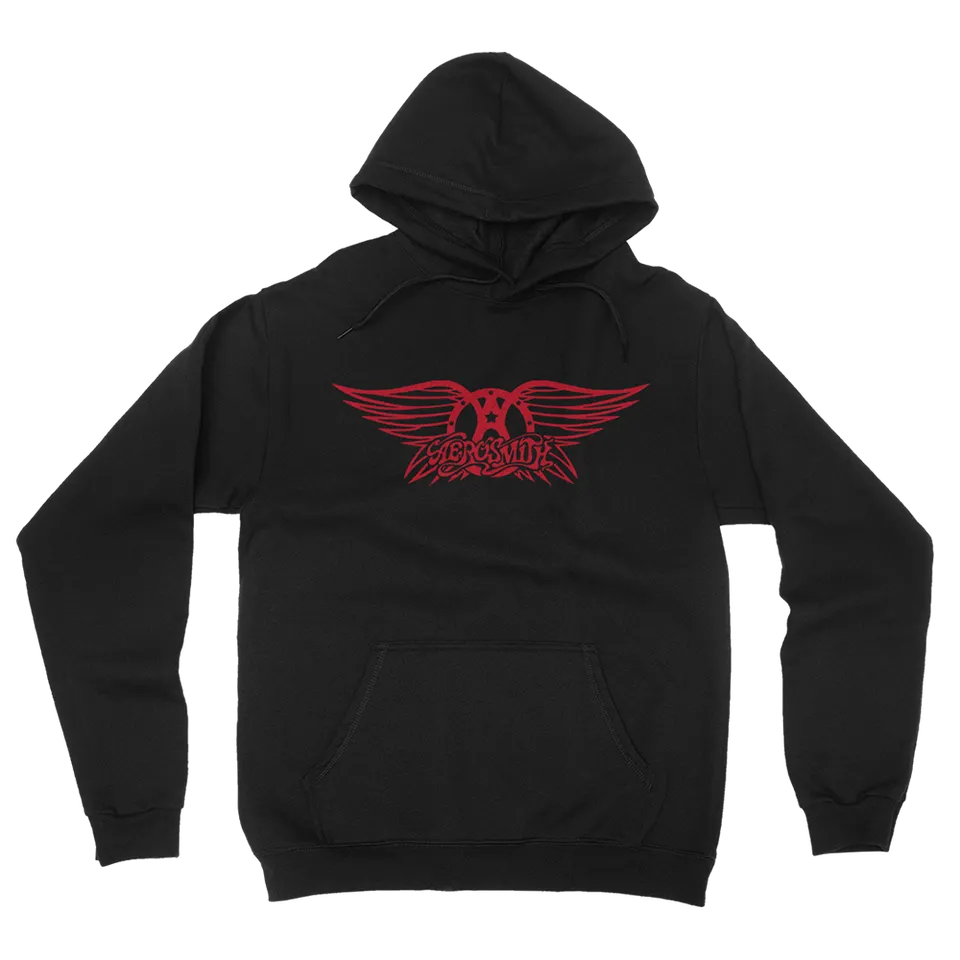 Aerosmith Greatest Hits felpa cappuccio nera unisex