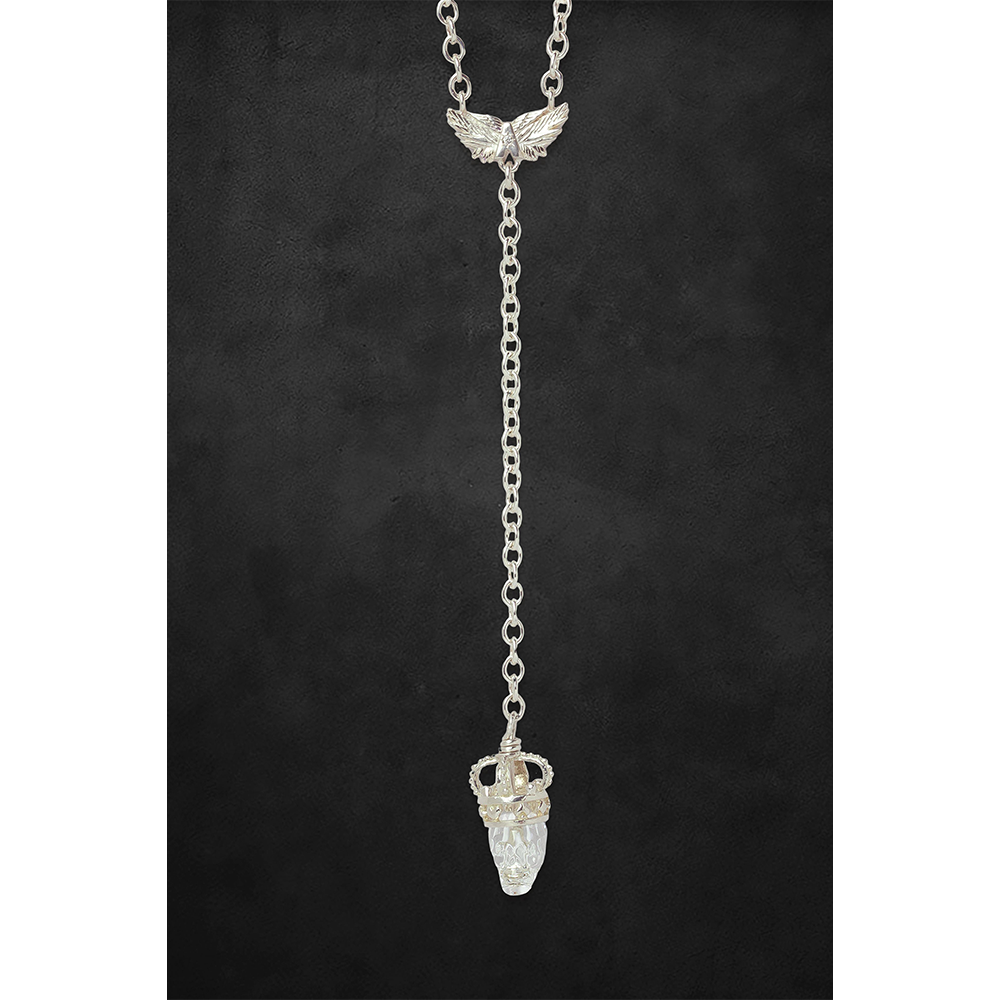 Aerosmith Deuces Are Wild collana argento teschio
