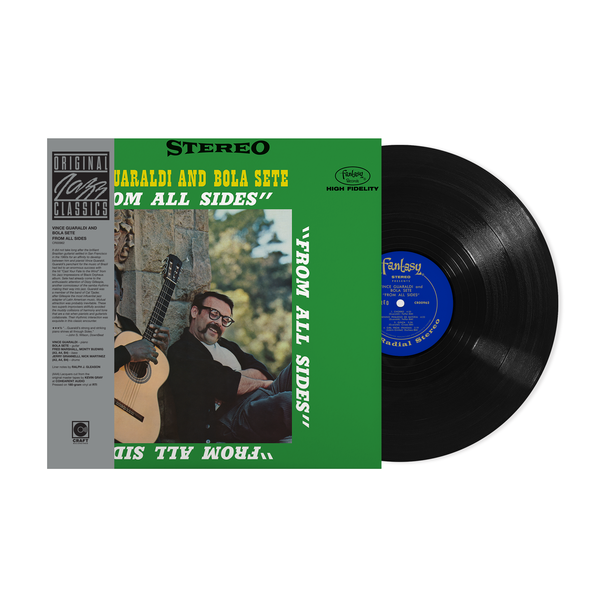 Original Jazz Classics From All Sides Guaraldi Sete vinile 180g