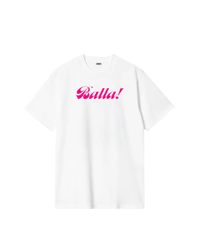 Soul Express Balla t-shirt bianca cotone unisex
