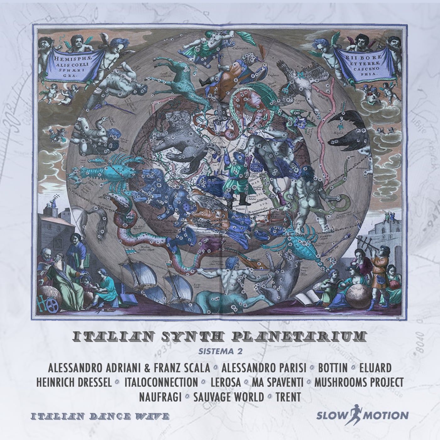 Slow Motion Italian Synth Planetarium Sistema 2 musicassetta