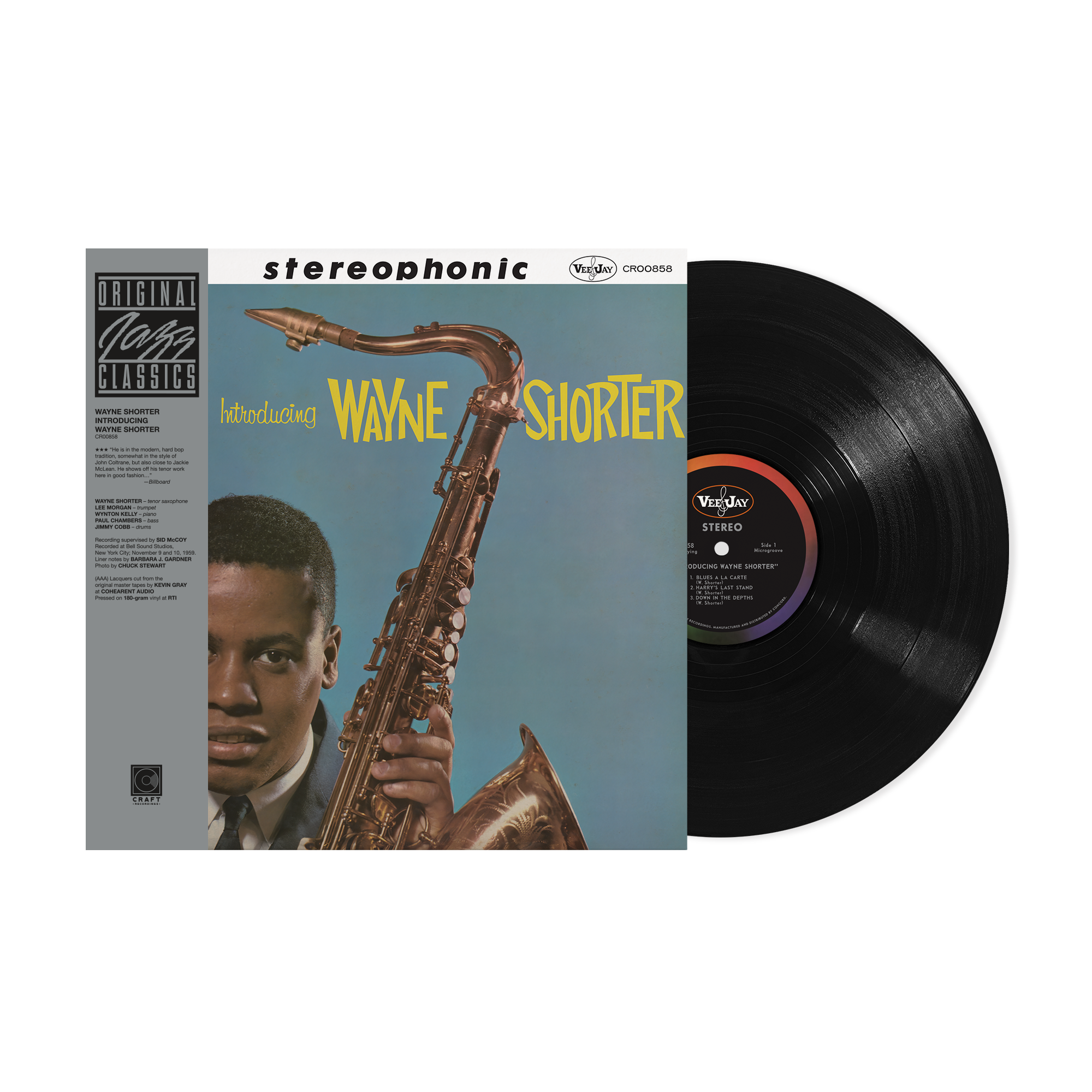 Original Jazz Classics Series Introducing Wayne Shorter LP 180g