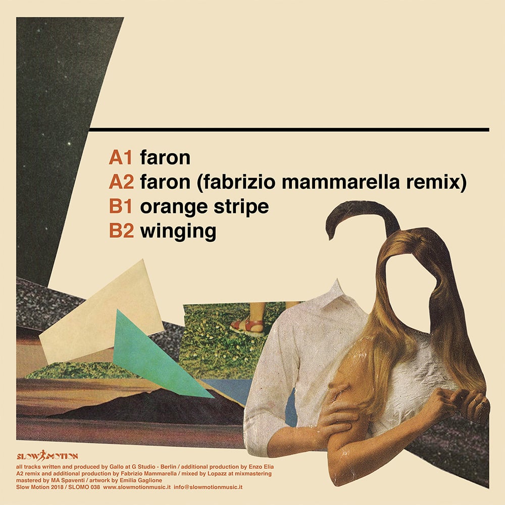 Slow Motion Gallo Orange Stripe vinile SLOMO038 balearic
