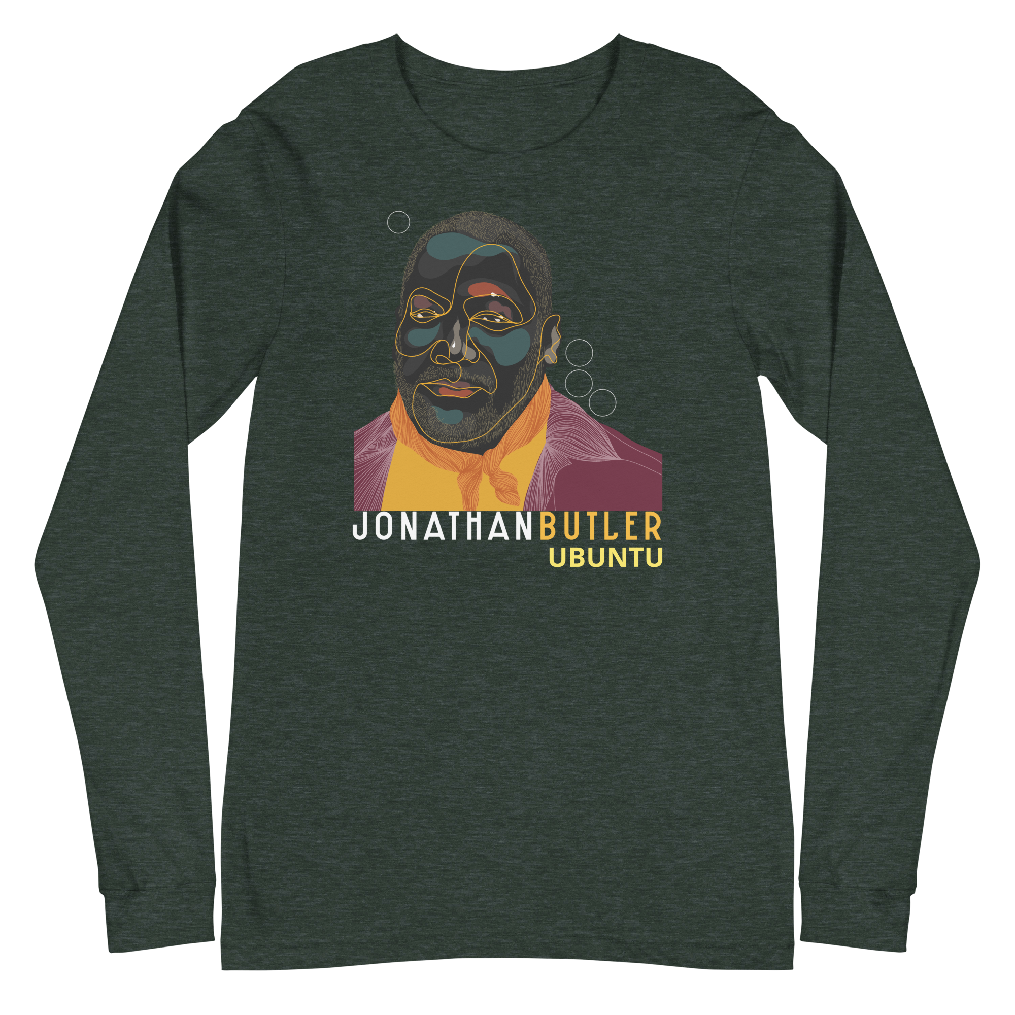 Jonathan Butler Ubuntu maglia manica lunga unisex