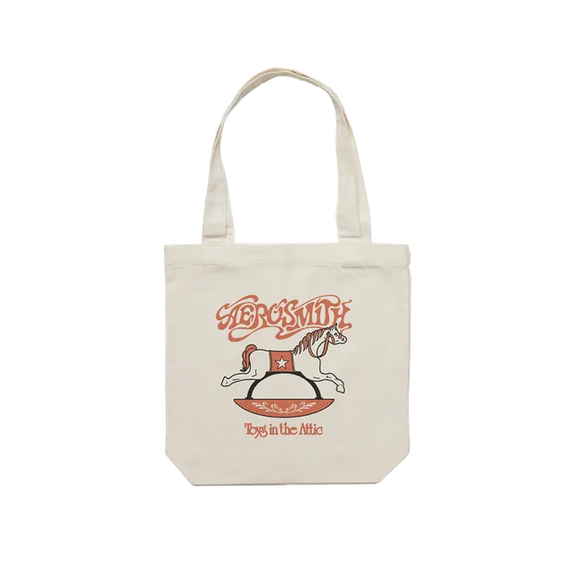 Aerosmith Toys in the Attic borsa tote in cotone